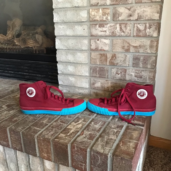 PF Flyers Other - PF Flyers Red Sneakers (Men’s 10.5, Women’s 12)